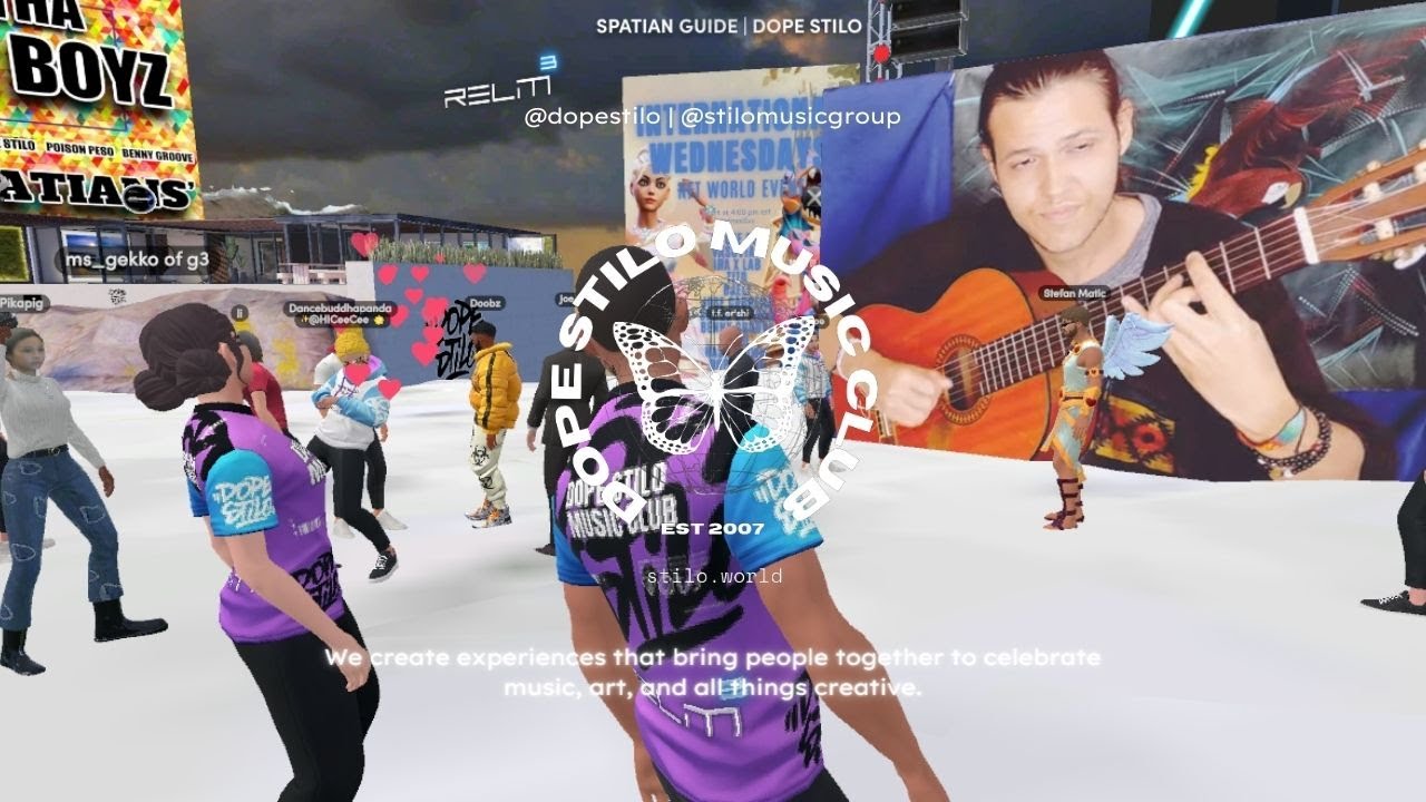 Dope Stilo Music Club Metaverse Music NFT Party : Stilo’s Island 🏝