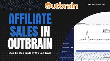 How to integrate affiliate sales in Outbrain?