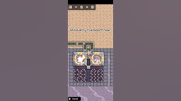 Mindustry transport now VS then #mindustryv7 #mindustry