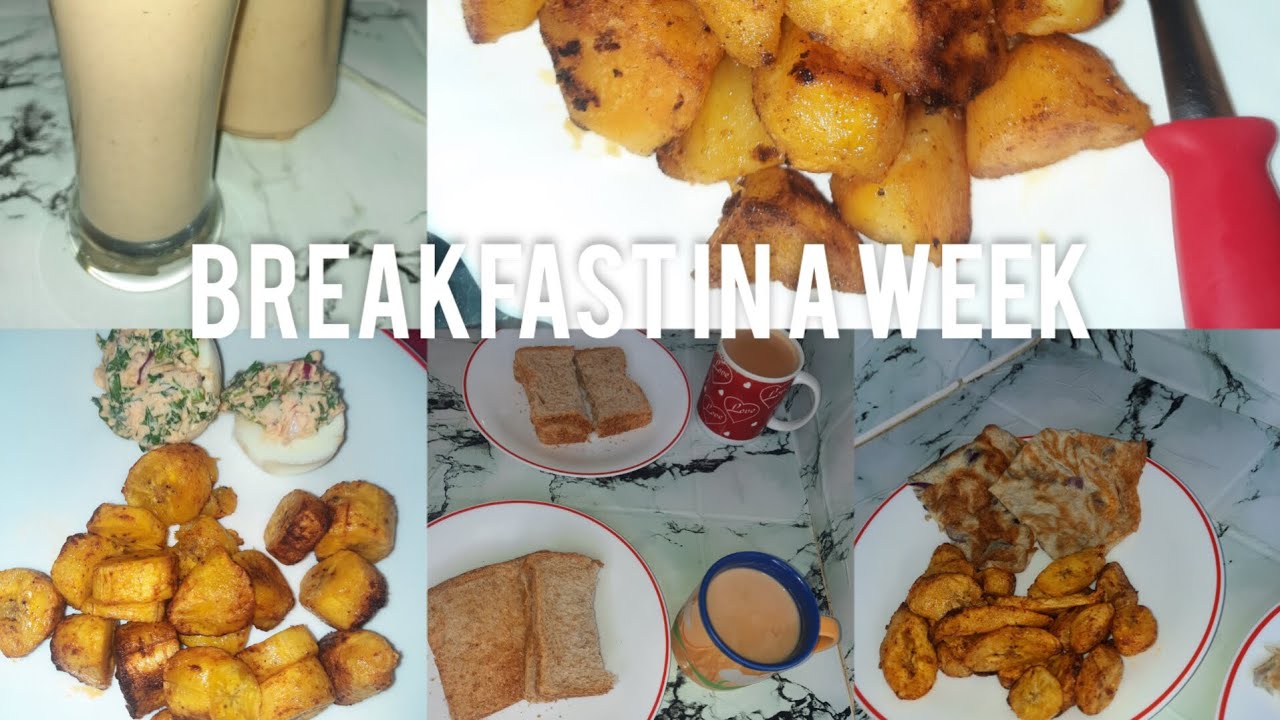 What I eat for breakfast in a week//Kenyan Edition YouTube