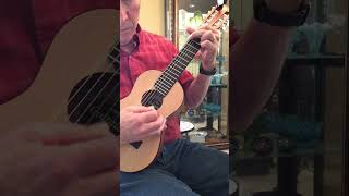 Can you name this knee slapper in the comments? #namethesong #namethatsong #guitalele #flatpicking