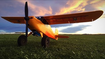 Hobbyzone "Champ Crophopper" (2S Brushless w/ Ailerons) - Sunset Flight
