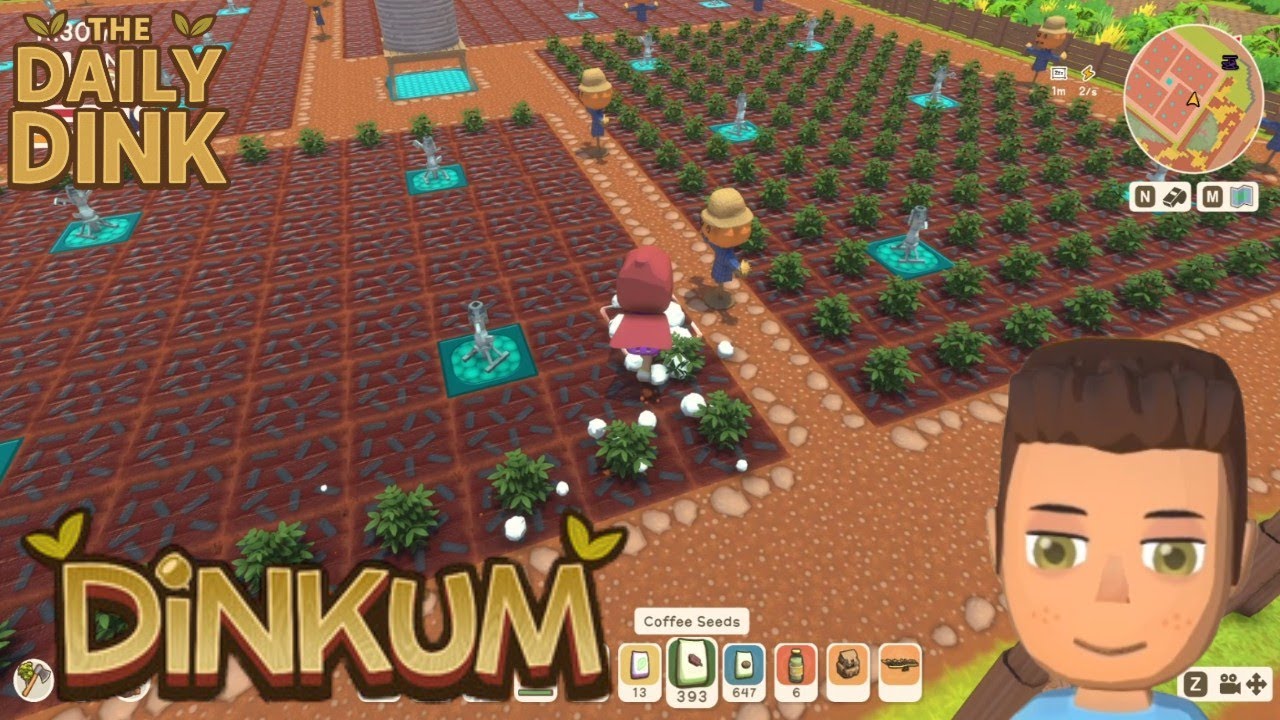 Посадка кофейных зерен на сумму 16 миллионов динков | День 196 | Динкум 1.0