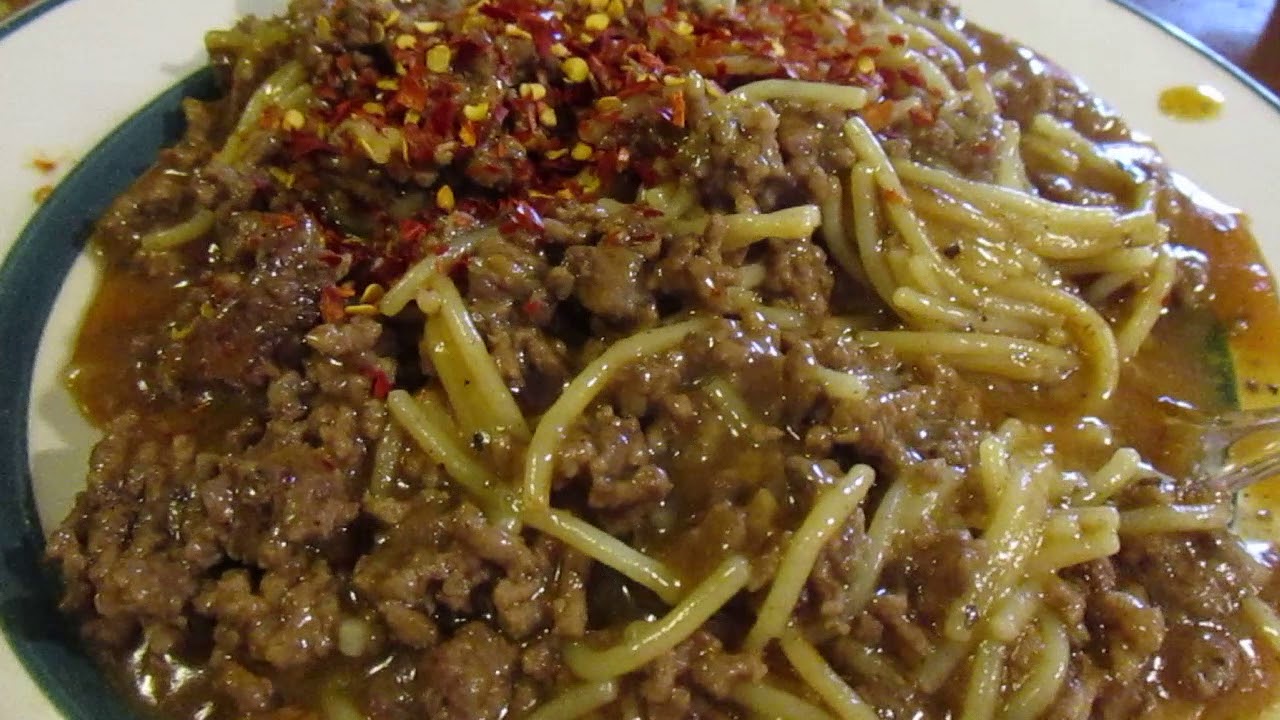 Spaghetti Hamburger Helper - YouTube