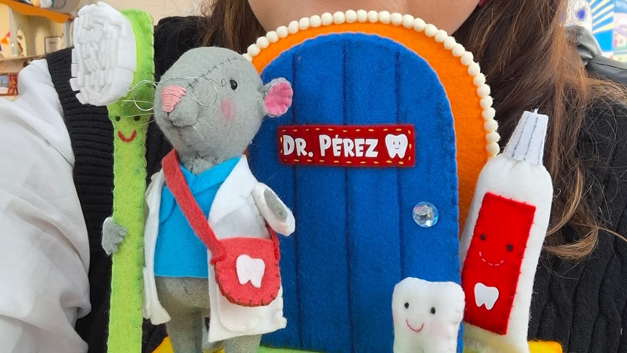 Tutorial live #15 La Ratonera en paño lency/fieltro. Ratoncitos con ocupaciones.