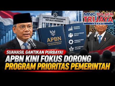 Replacing Purbaya, Finance Minister Suahasil Focuses State Budget on Government Priority Programs...