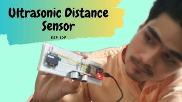 ESP32 with HC-SR04 build with ESP-IDF