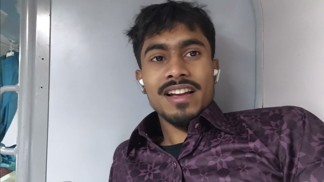 New Vlogs Train from New City' Hot 🔥 weather on the plane 