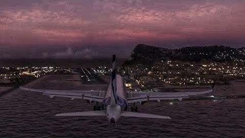 GIBRALTAR LXGB STRONG WIND LANDING CHALLENGE(644799 POINTS) MICROSOFT FLIGHT SIMULATOR 2020