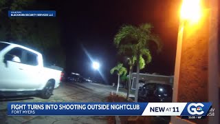 New body camera footage released after gunfire in Fort Myers nightclub parking lot