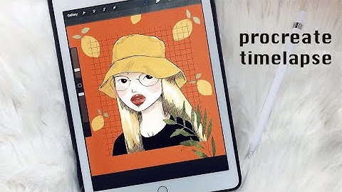 working on commissions : procreate timelapse
