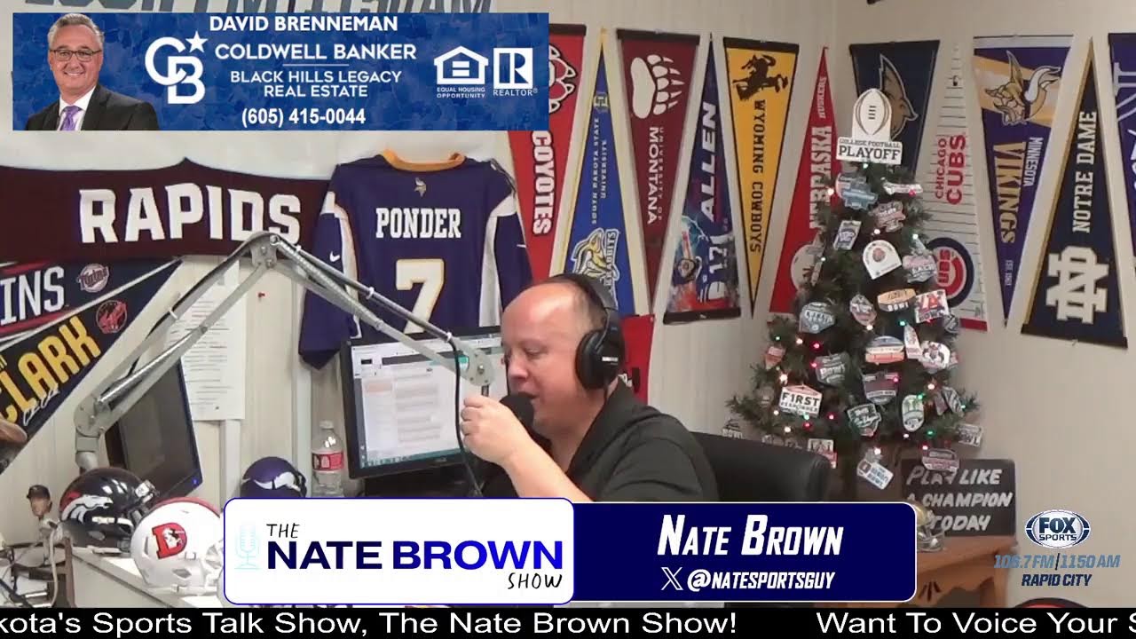 The Nate Brown Show | South Dakota's Sports Talk Show- 12/3/25