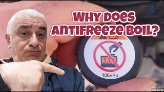 Why does antifreeze boil? Antifreeze boiling point