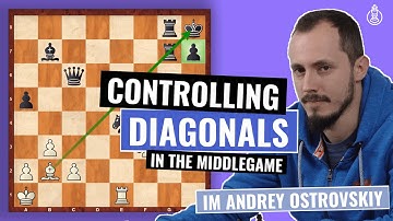 Attacks on the Long Diagonal | Chess Strategy for Middlegame | Improver Level | IM Andrey Ostrovskiy