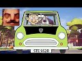 Hello Neighbor - My New Neighbor Mr Bean Car Act 2 Gameplay Walkthrough