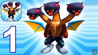 Evolver World - Gameplay Walkthrough Part 1 Tutorial Monster Evolution (Android, iOS)