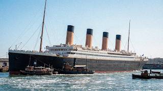 Titanic’s Sister Ship RMS Olympic – Real Footage with Titanic Survivors | Colorized