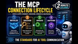 The MCP Connection Lifecycle Explained in 2 Minutes | Initialize, Discover, Operate & Shutdown