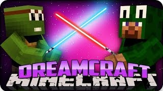 Minecraft Mods - DREAM CRAFT - Ep # 2 LASER FARMS & LIGHTSABERS!!' (Futuristic Modded Let's Play)