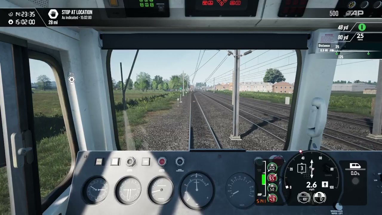 Train sim world 4 - ECML Class 66 Safety System Test