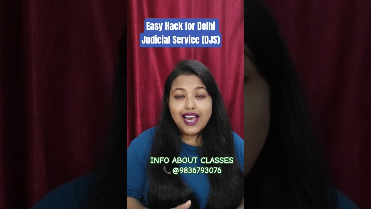 Простой способ взломать экзамен на судебную службу в Дели 2025 года | Полезные советы 