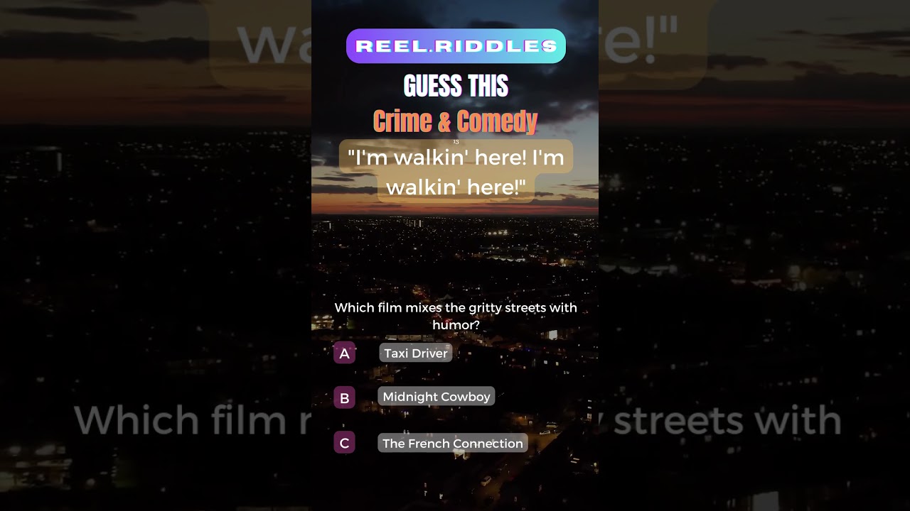 Streets and Humor: Guess the NYC Film! 