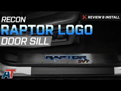 2010-2014 F150 Recon Billet Raptor Logo Door Sill Raptor Review & Install