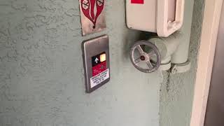 Otis Hydraulic Elevator at an Unknown Condo in Indian Rocks Beach Florida