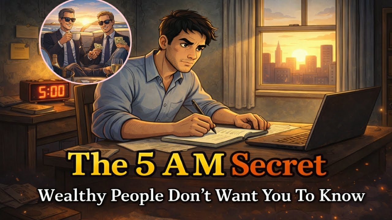 The Secret Of Waking Up At 5 A.M Every Day. How A Poor Man's Life Changed Forever