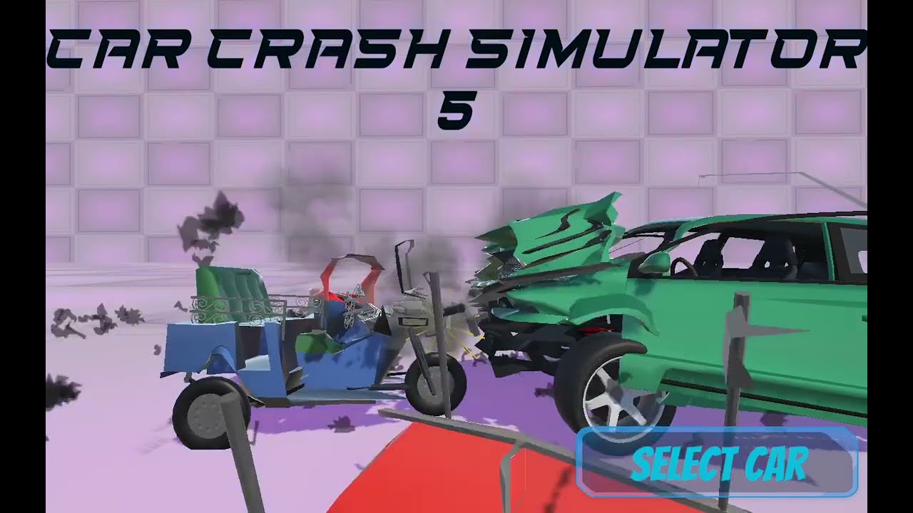 playing car crash simulator 1/5
