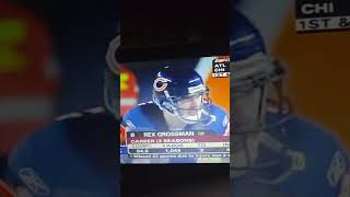 Grossman nice throw, first down.