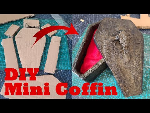 How to Make a Miniature Coffin