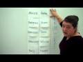 Week 12 Foldable Vocabulary