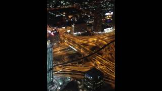 The Burj Khalifa,  124 Level Night View At the Top,