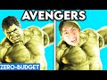 AVENGERS WITH ZERO BUDGET! (Avengers HULK MOVIE PARODY By LANKYBOX!)