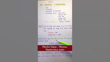 Heat || Physics || Lec.22 || Chapter-7 || Heat, Temperature & Thermodynamics || Part-1 ||