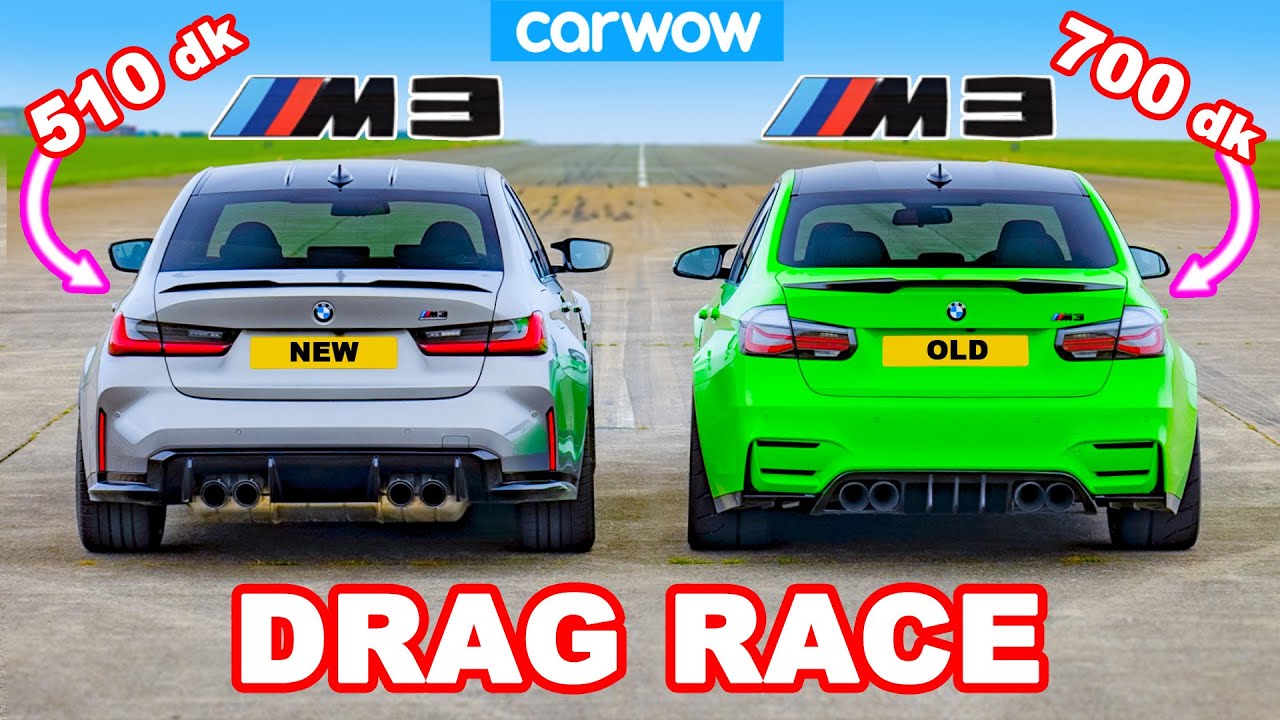 BMW M3 Baru v M3 Lama 700 dk: DRAG RACE - YouTube