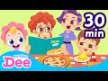 🍕 Pizza Song Compilation  | Mother Goose Nursery Rhymes 🎵 | Dragon Dee Kids Songs