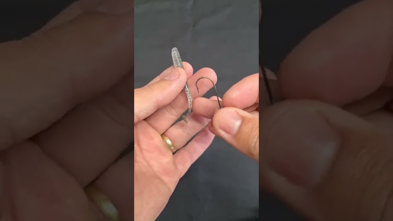 VEJA COMO ISCAR O JIG HEAD NO MICRO SHAD