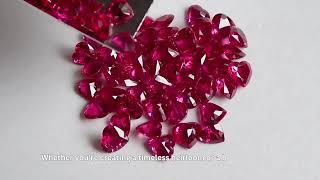 3.5mm Heart-Shaped Mozambique Ruby | A Gem Made for Love ❤️💎