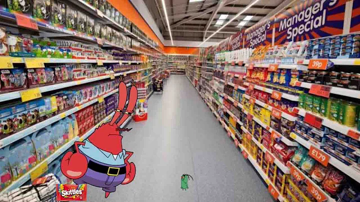 Skittles Meme Mr Krabs and Plankton-Meme Mentom