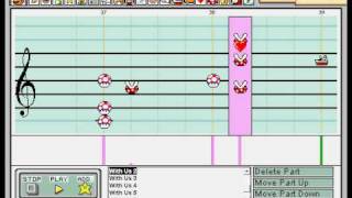 Together We Ride Remix (Original Soundset) - Mario Paint Composer