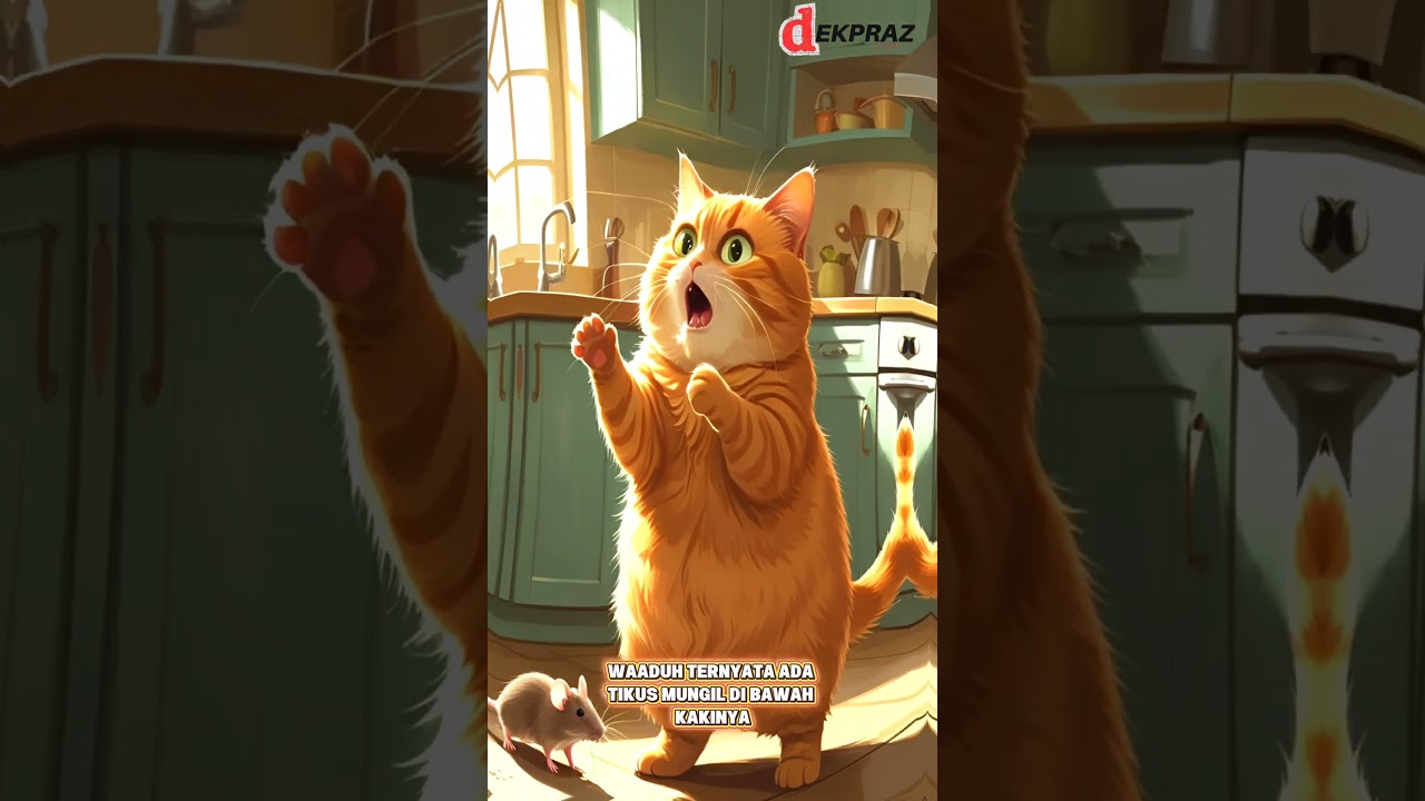 kucing oyen takut tikus 🤣 #kucingoyen #kucinglucu #kucingviral #anomali #viral