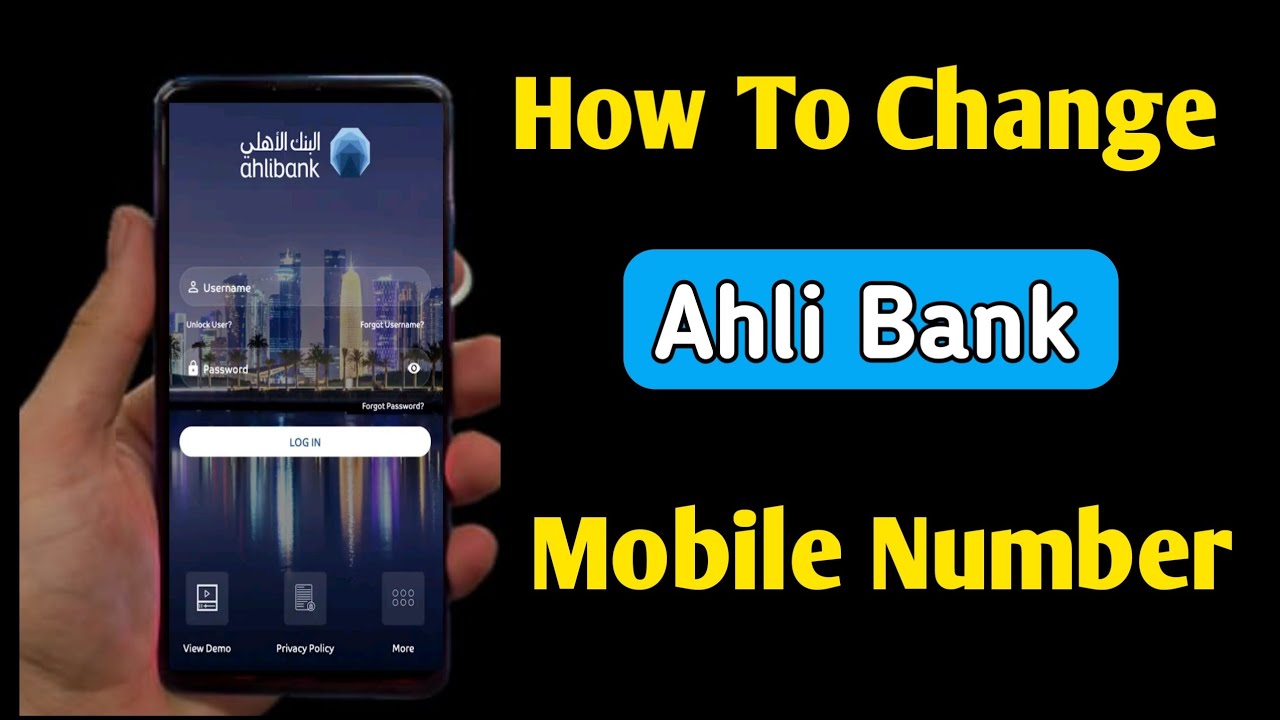 how to change mobile number in ahli bank al ahli bank mobile number