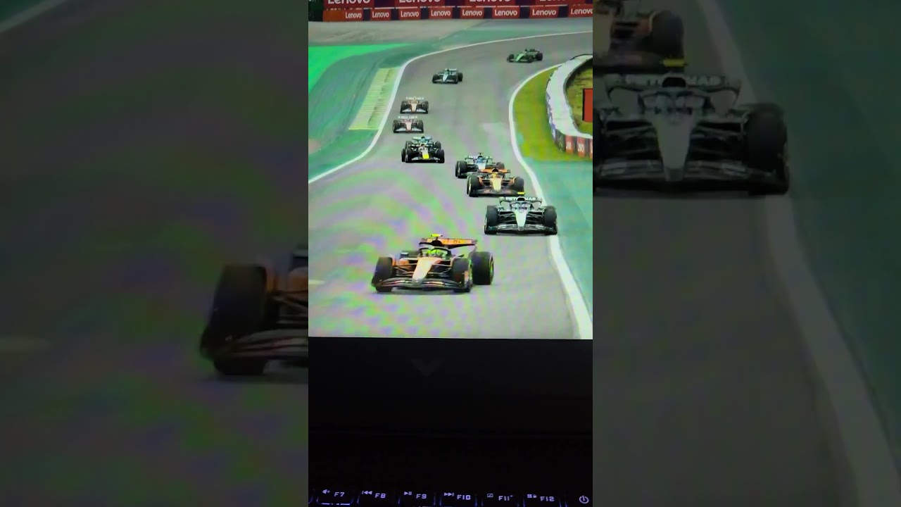 F1 Brazil Sprint race start 