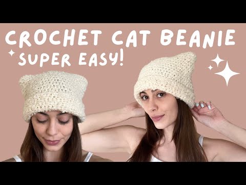 How to crochet a beanie / I love this cotton yarn brand 