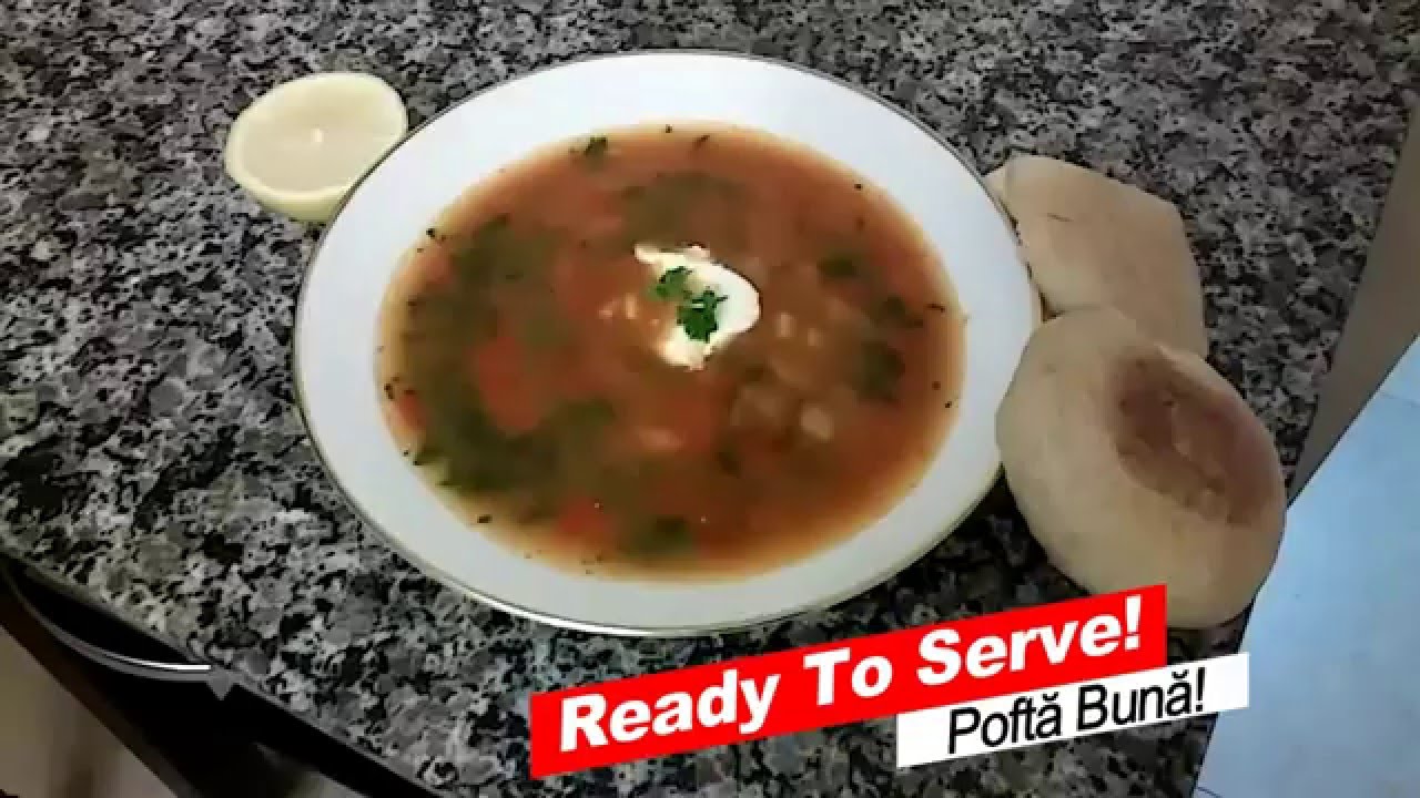 Romanian Vegetable Soup | Romanian Cuisine