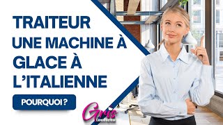 🎉 Pourquoi une machine à glace à l’italienne pour les traiteurs ? 🎉