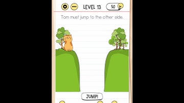 Tom Most Jump To Other Side | Level 13 #shorts #technogamerz #braintest