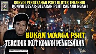 BUKAN WARGA PSHT IKUT KONVOI PENGESAHAN PSHT #psht #pshtpusatmadiun #pengesahan